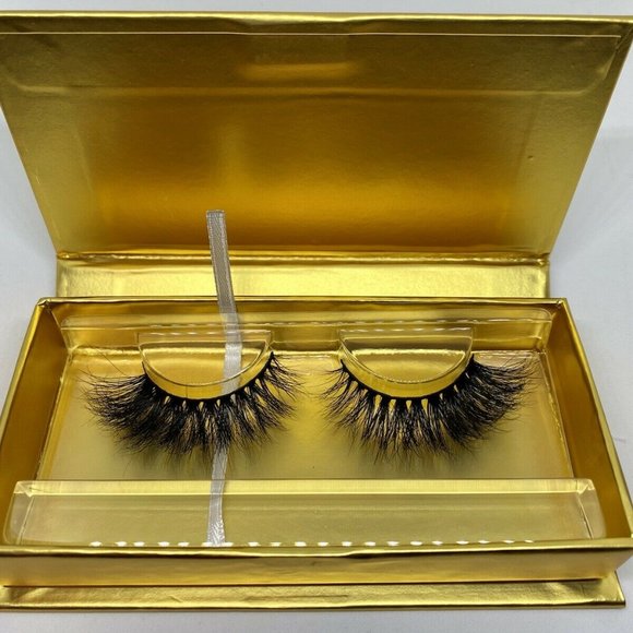 3D Volume Authentic Mink Hair False Eyelashes NWT - Picture 6 of 8